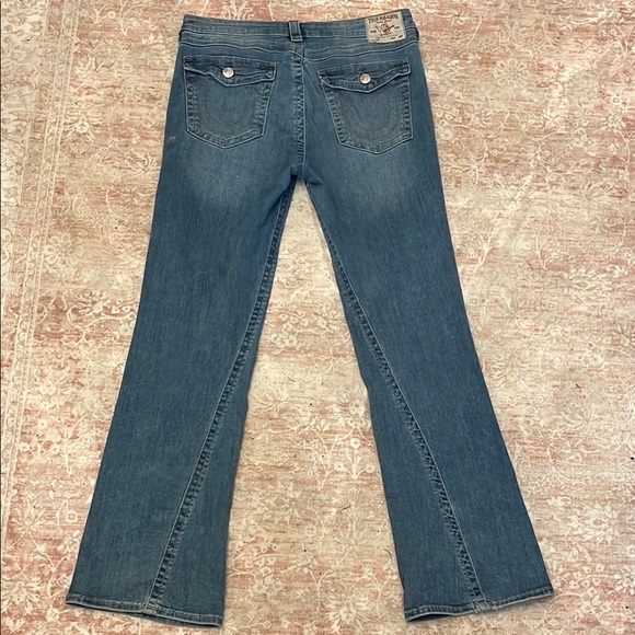 Joey Blue Flare Jeans - Picture 3 of 5